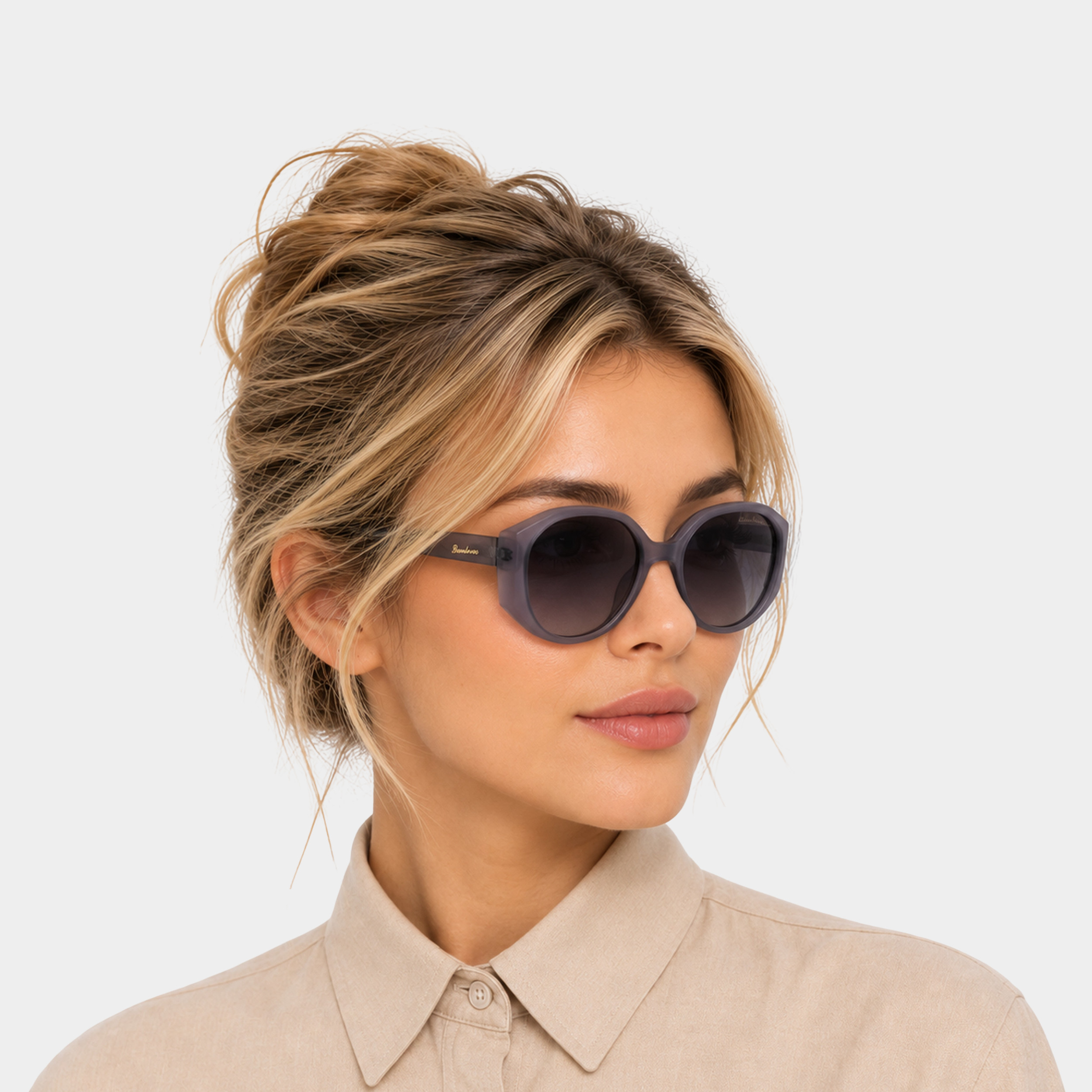 Antonio Banderas 5119C19 Round Women’s Polarized Sunglasses – Roshanbin Optic