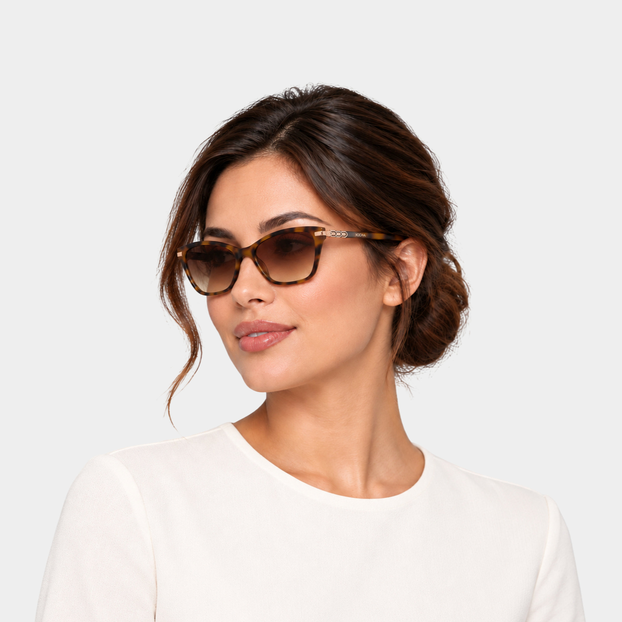 KYOVA 53119C2 Cat-Eye Women’s UV400 Sunglasses – Roshanbin Optic