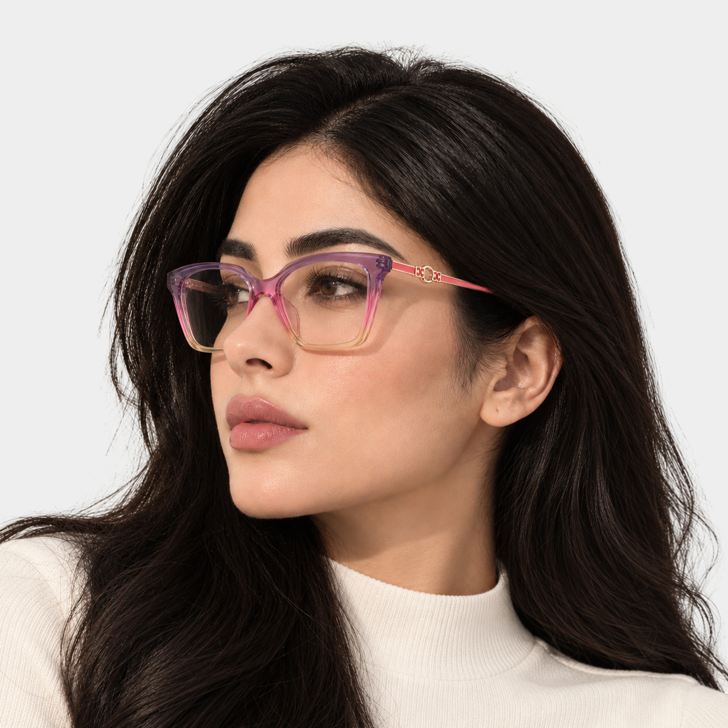 Just One 6050 Cat-Eye Women’s Eyeglasses – Roshanbin Optic